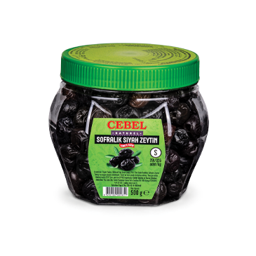 Cebel Siyah Zeytin - Schwarze Oliven mit Stein S 500g Cebel Siyah Zeytin - Schwarze Oliven mit Stein S 500g