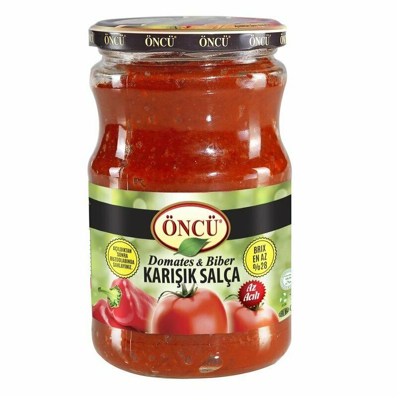 Öncü Karisik Salca- Tomaten&Paprikamark 700g Öncü Karisik Salca- Tomaten&Paprikamark 700g