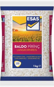 Esas Baldo Pirinç - Rundkornreis 1kg Esas Baldo Pirinç - Rundkornreis 1kg