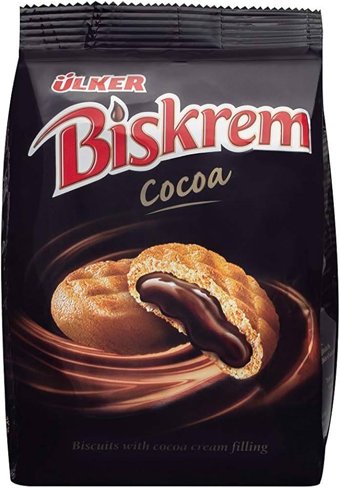 Ülker Biskrem Kakao - Kekse mit Schokofüllung 170g Ülker Biskrem Kakao - Kekse mit Schokofüllung 170g