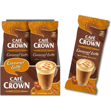 Cafe Crown - Caramel Latte (6 stück) 129g