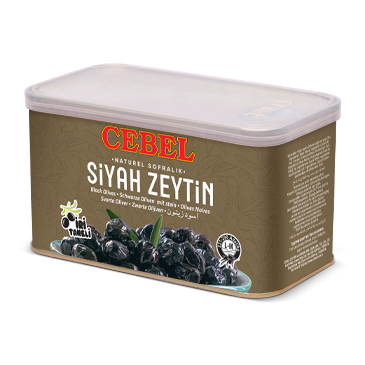 Cebel iri taneli Siyah Zeytin- Schwarze Oliven mit Stein L-M 750g Cebel iri taneli Siyah Zeytin- Schwarze Oliven mit Stein L-M 750g