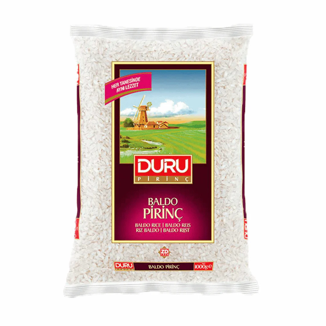 Duru Baldo Pirinç - Rundkornreis 2kg Duru Baldo Pirinç - Rundkornreis 2kg