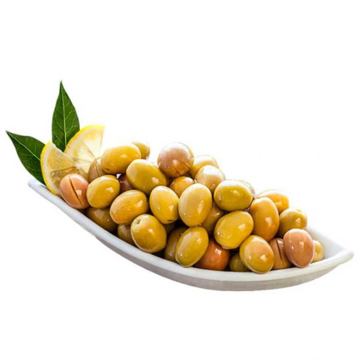 Cebel Çizik Yesil Zeytin- Geritzte Grüne Oliven mit Stein M 200g