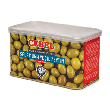 Cebel Salamura Yesil Zeytin- Grüne Oliven mit Stein, in Salzlake 4XL 600g Cebel Salamura Yesil Zeytin- Grüne Oliven mit Stein, in Salzlake 4XL 600g