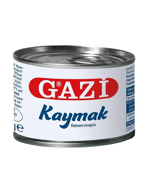 Gazi Kaymak 21% Rahmerzeugnis Dose 155g Gazi Kaymak 21% Rahmerzeugnis Dose 155g